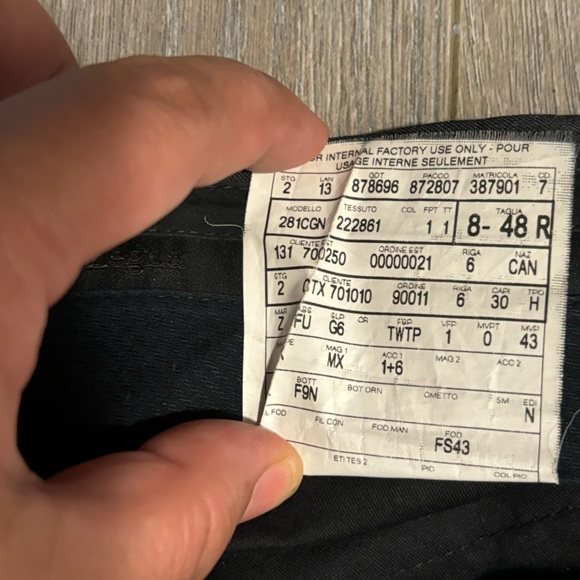 Z Zegna Drop 8 suit. Size 8 - EU 48R - Picture 15 of 16